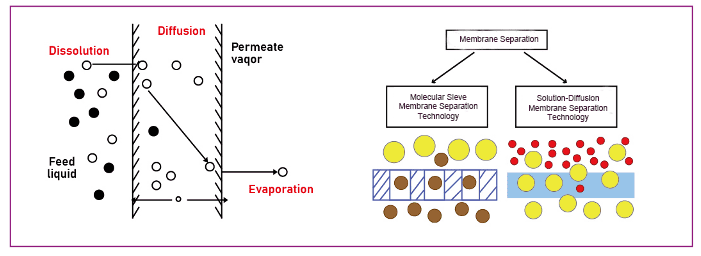 Principle of VOCs Membrane Separation Technology