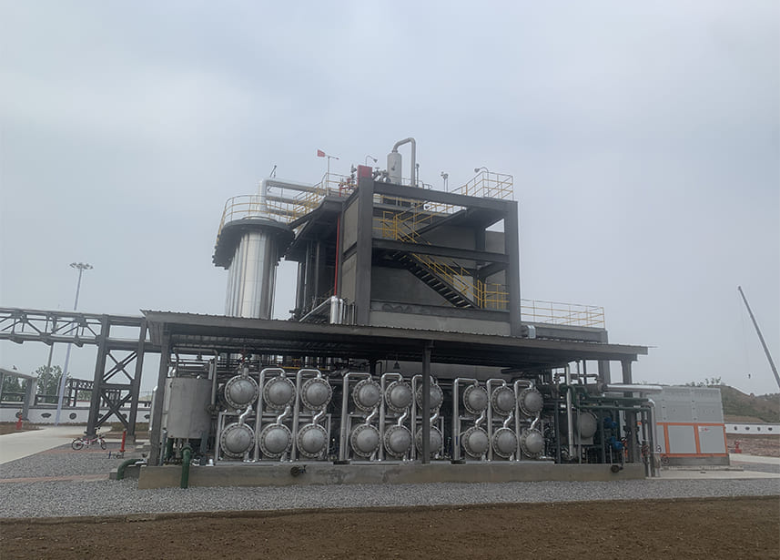 50,000 tons Ethanol dehydration project