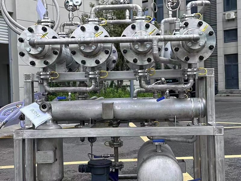 PV Membrane Solvent Separation Test